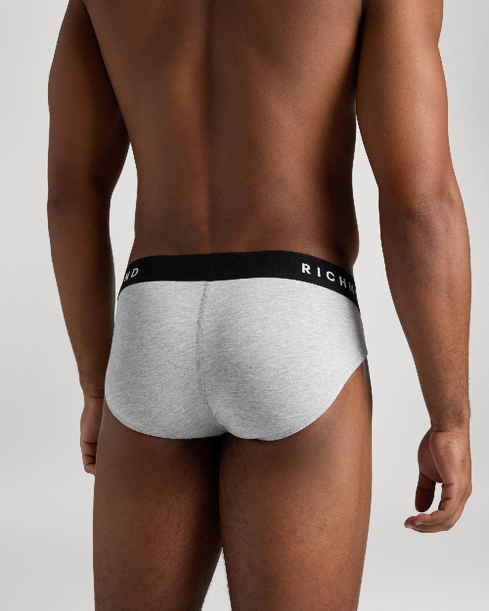 Richmondunderwear Tripack slip vita bassa in cotone pettinato Black Friday Prezzi