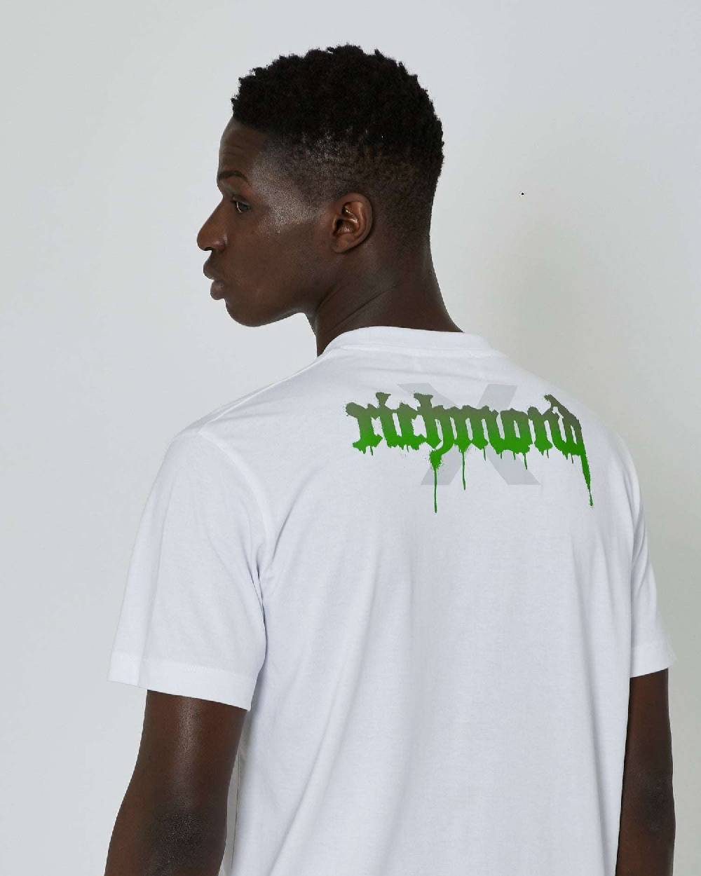 John Richmond T-shirt con logo sul retro Ultimi tre giorni
