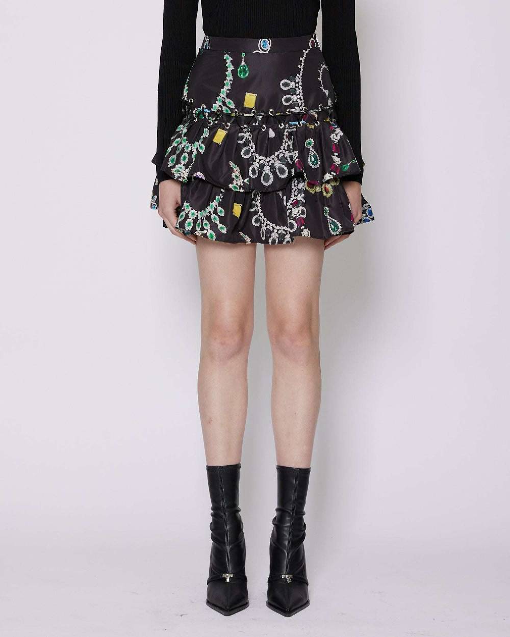 John Richmond Gonna con pattern 50% di sconto per tempo limitato