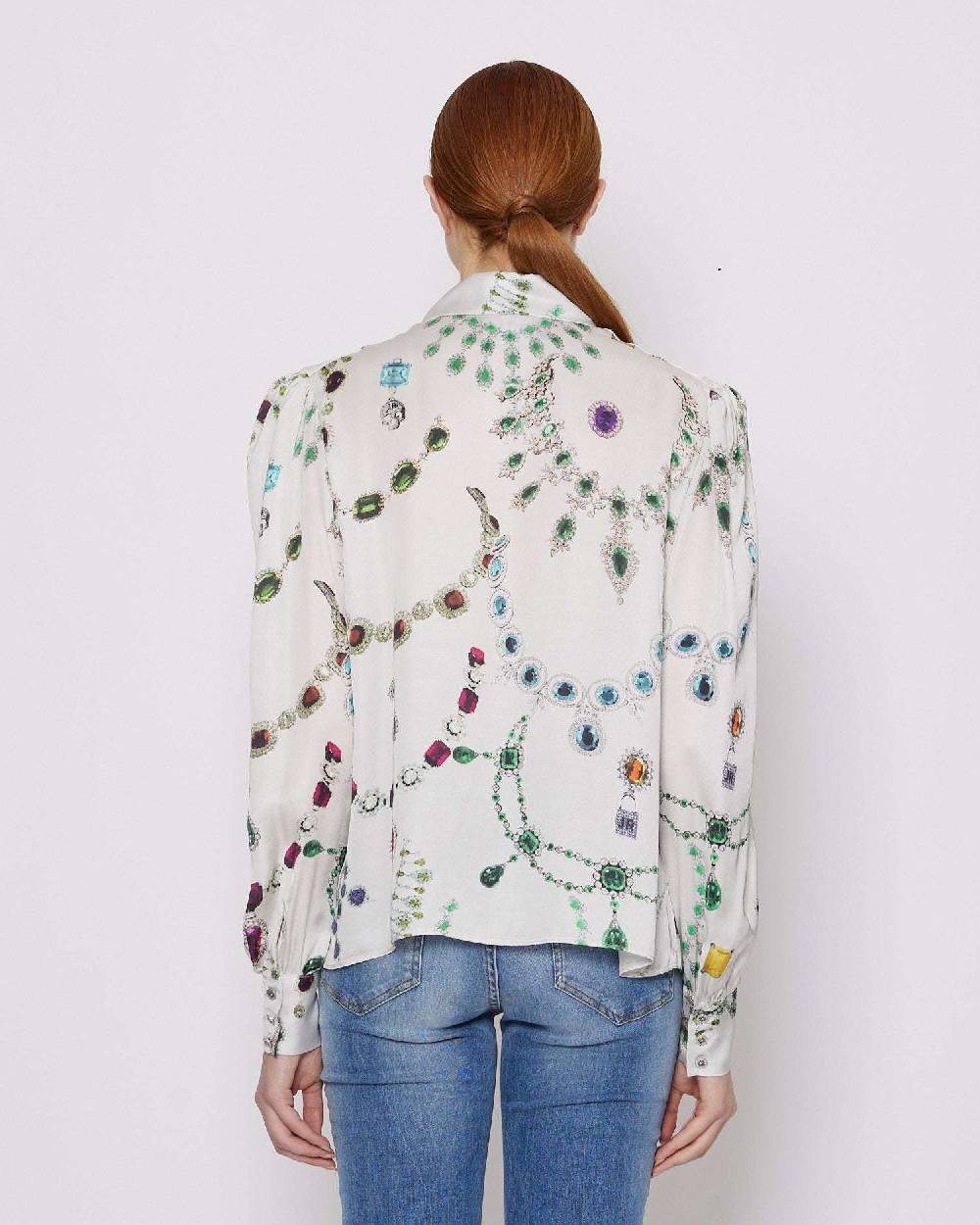 John Richmond Camicia con pattern Vendita Calda