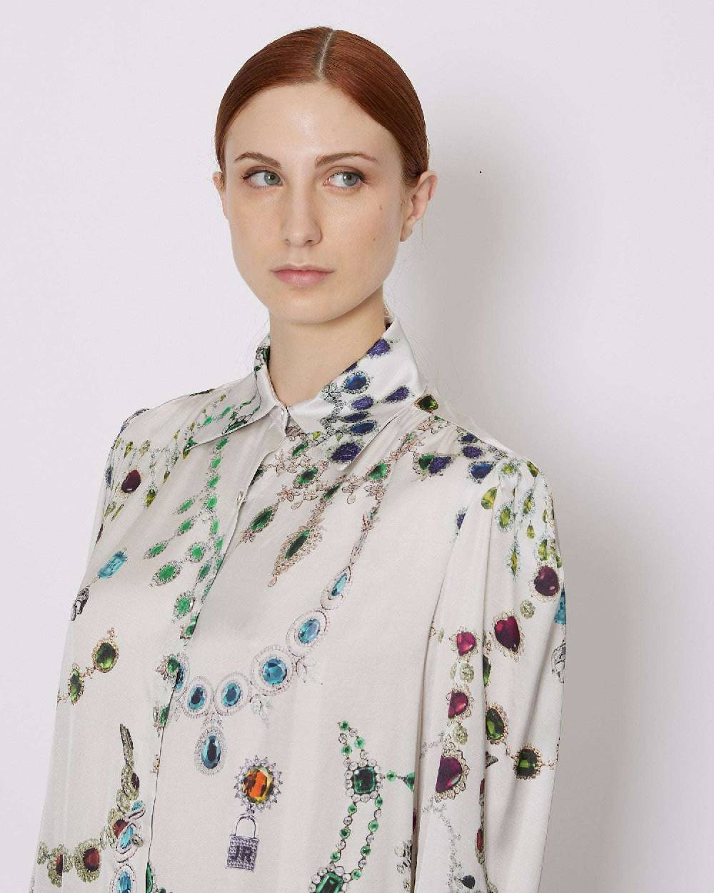 John Richmond Camicia con pattern Vendita Calda