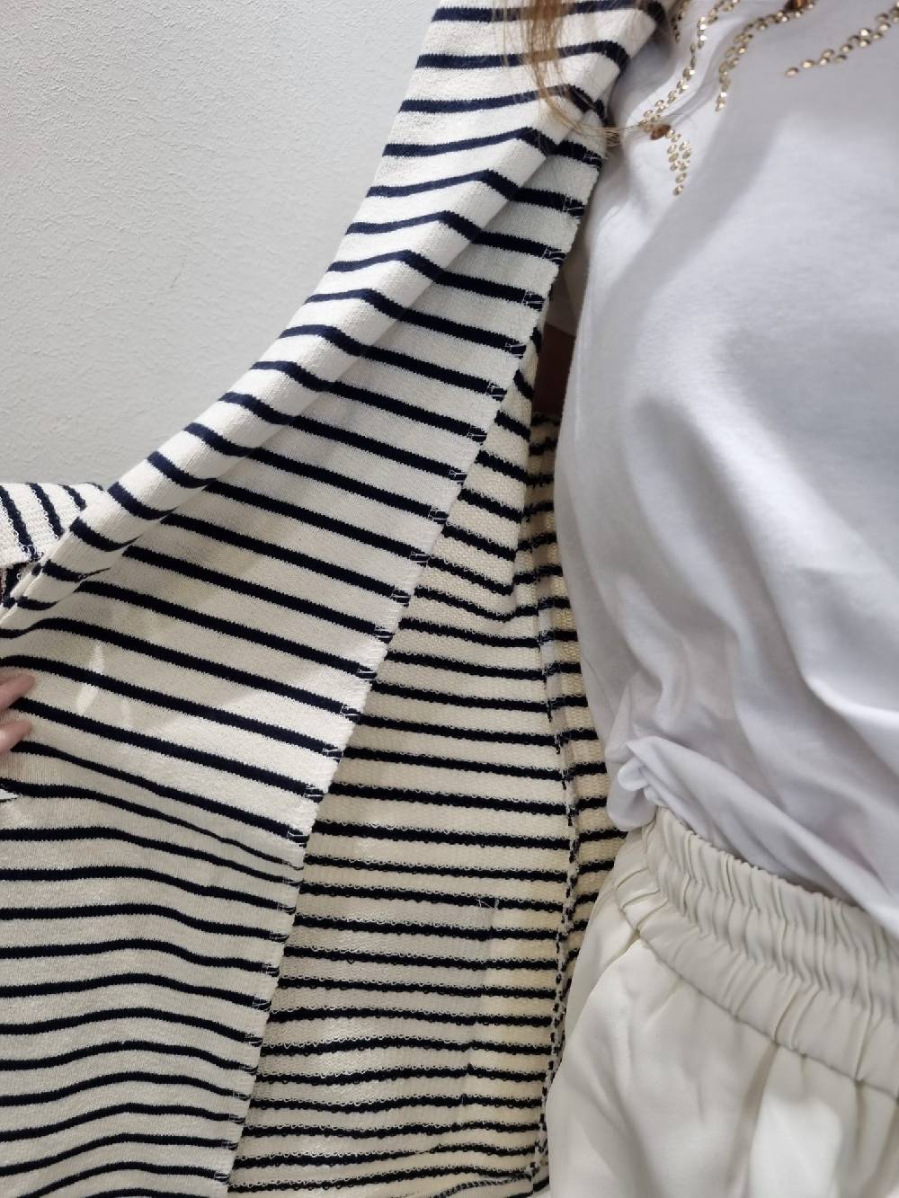 Le Chicche Giacca Righe Shopping online