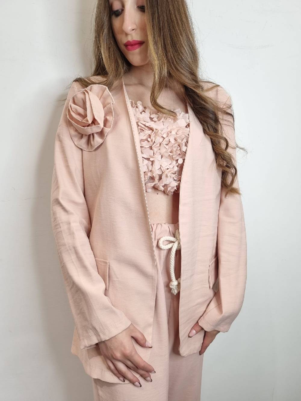 Le Chicche Giacca Sfoderata Rosa 212 Offerta Pasqua