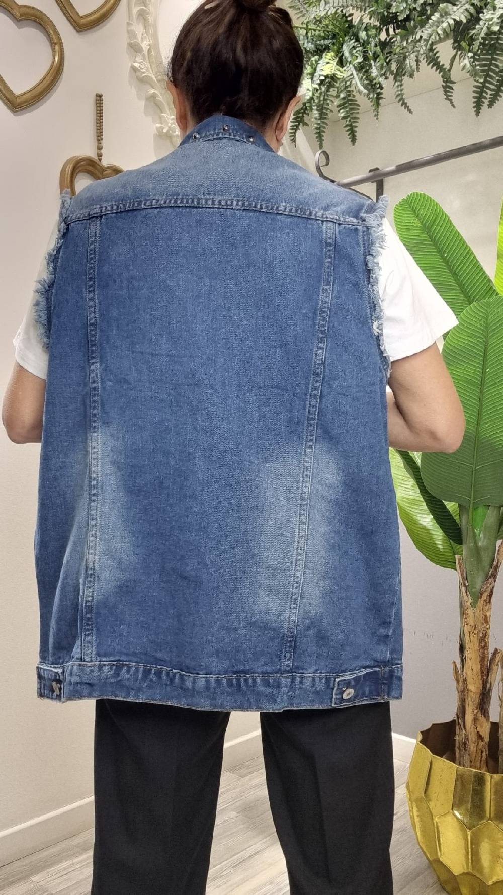 Le Chicche Gilet Jeans 217 Limitato a 3 giorni