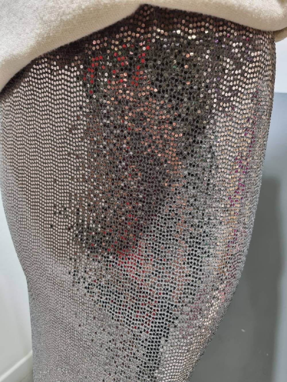 Le Chicche Gonna Metal Mesh Affare Del Giorno