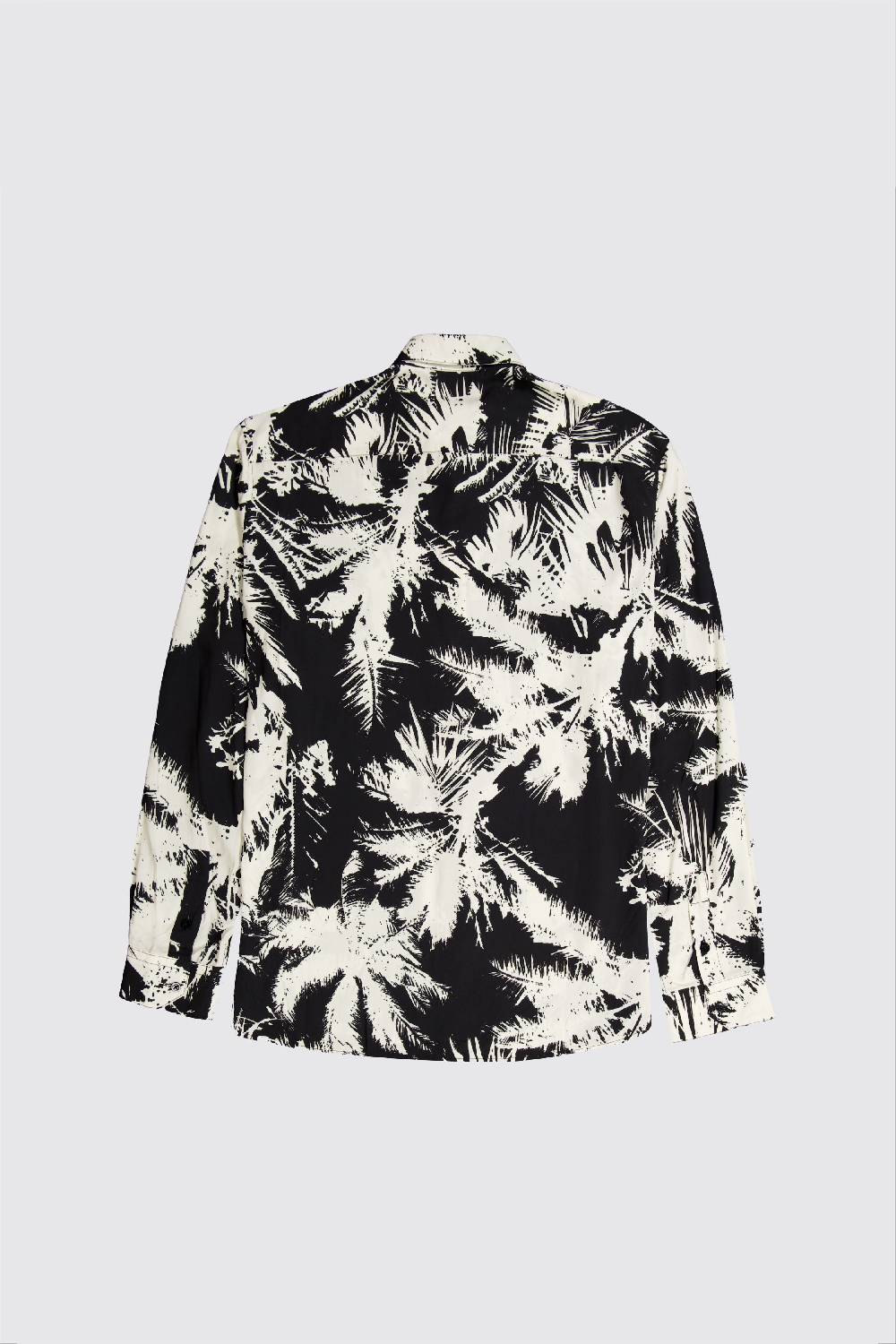 Laneus Laneus camicia a manica lunga palm print Vendite Flash