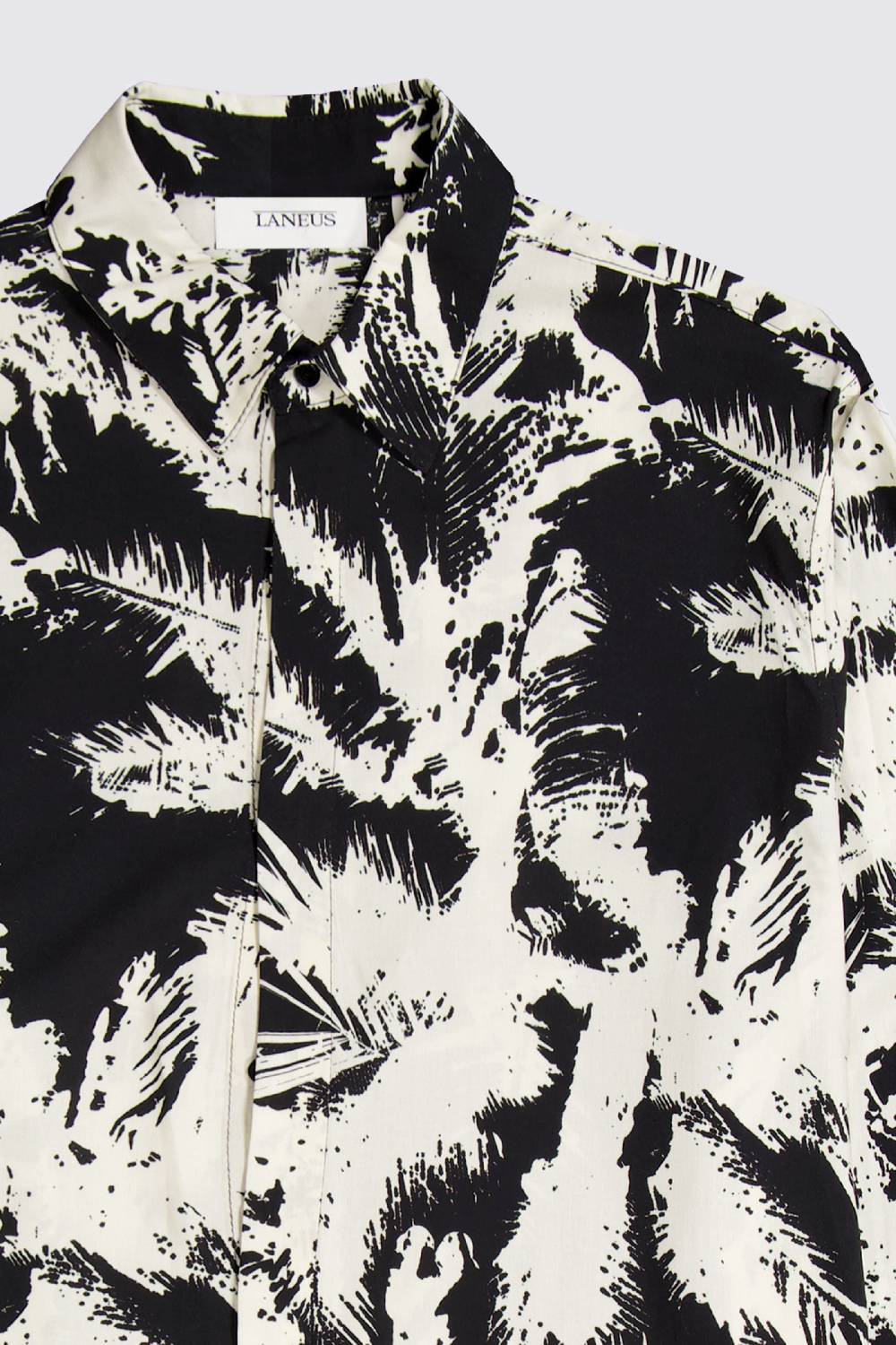 Laneus Laneus camicia a manica lunga palm print Vendite Flash