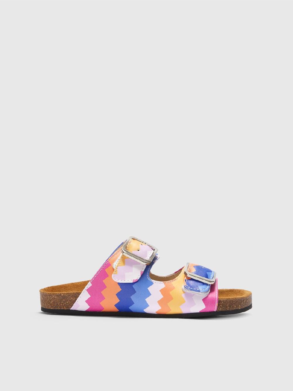 M Missoni Sandali con doppia fascia motivo chevron Offerta speciale della fabbrica