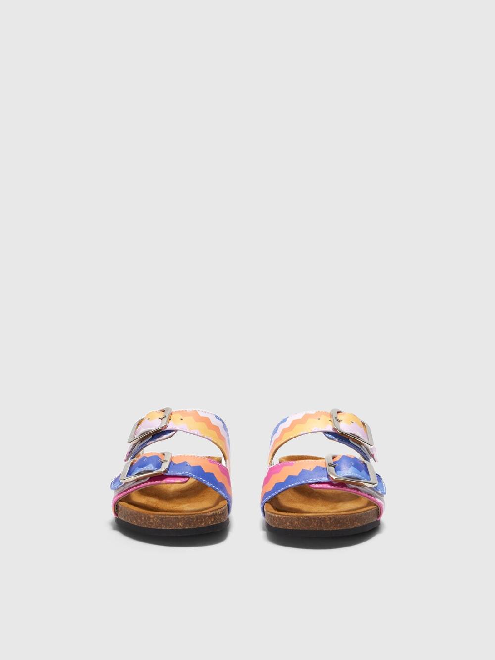 M Missoni Sandali con doppia fascia motivo chevron Offerta speciale della fabbrica