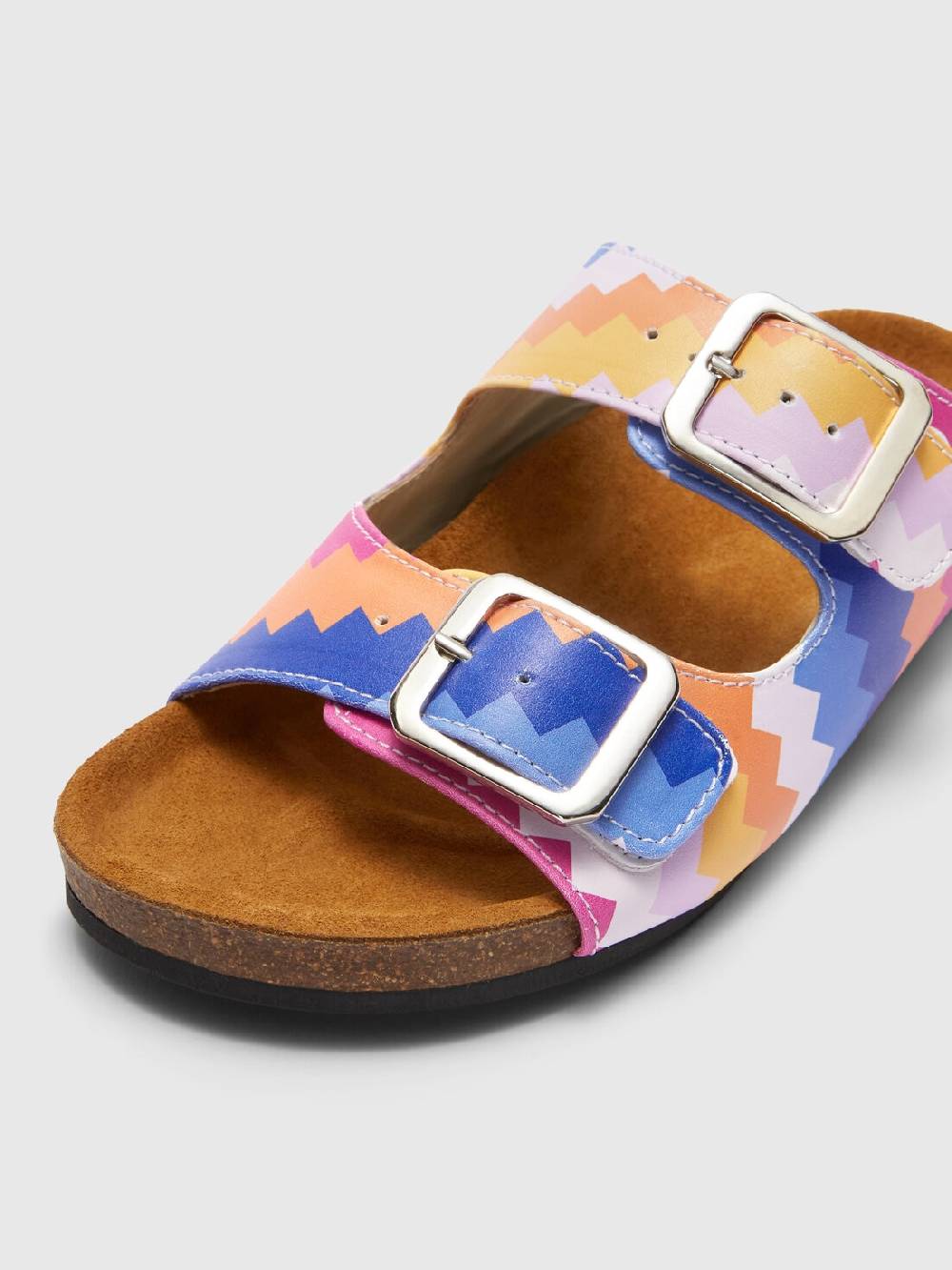 M Missoni Sandali con doppia fascia motivo chevron Offerta speciale della fabbrica