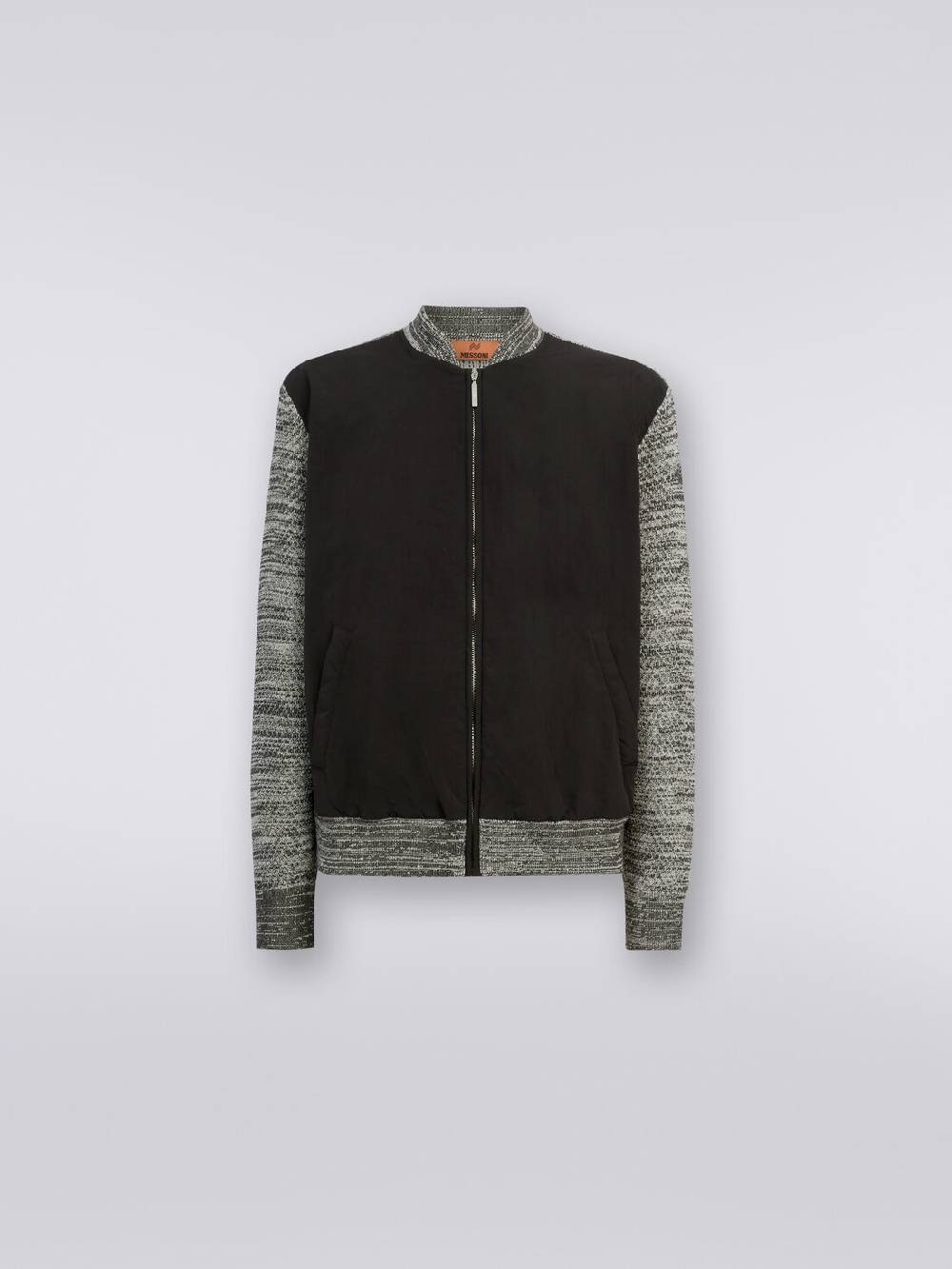 M Missoni Bomber in misto cotone e nylon Online