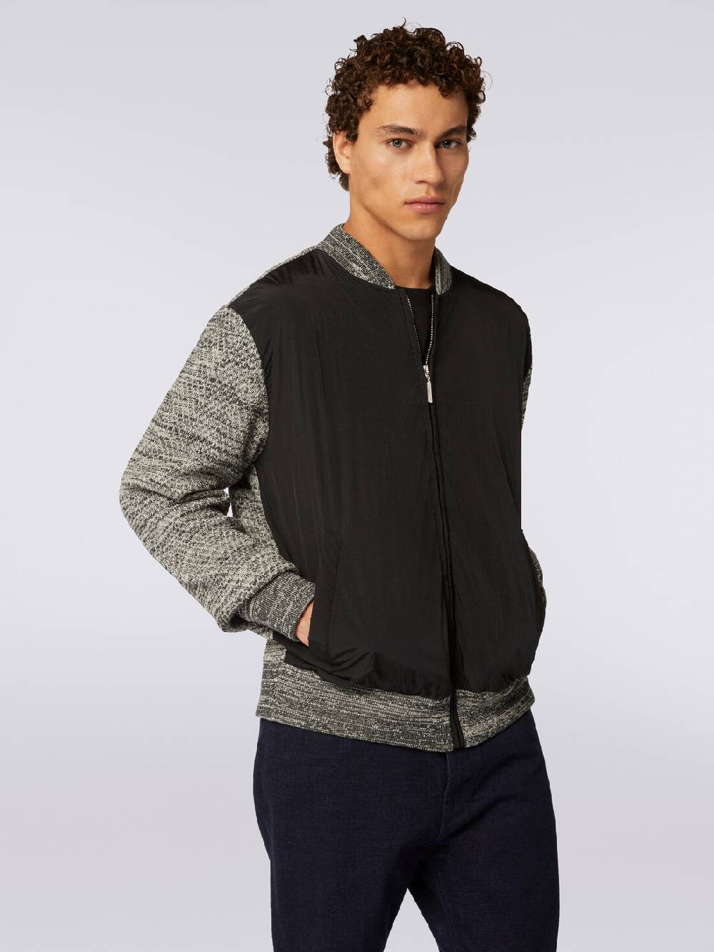 M Missoni Bomber in misto cotone e nylon Online