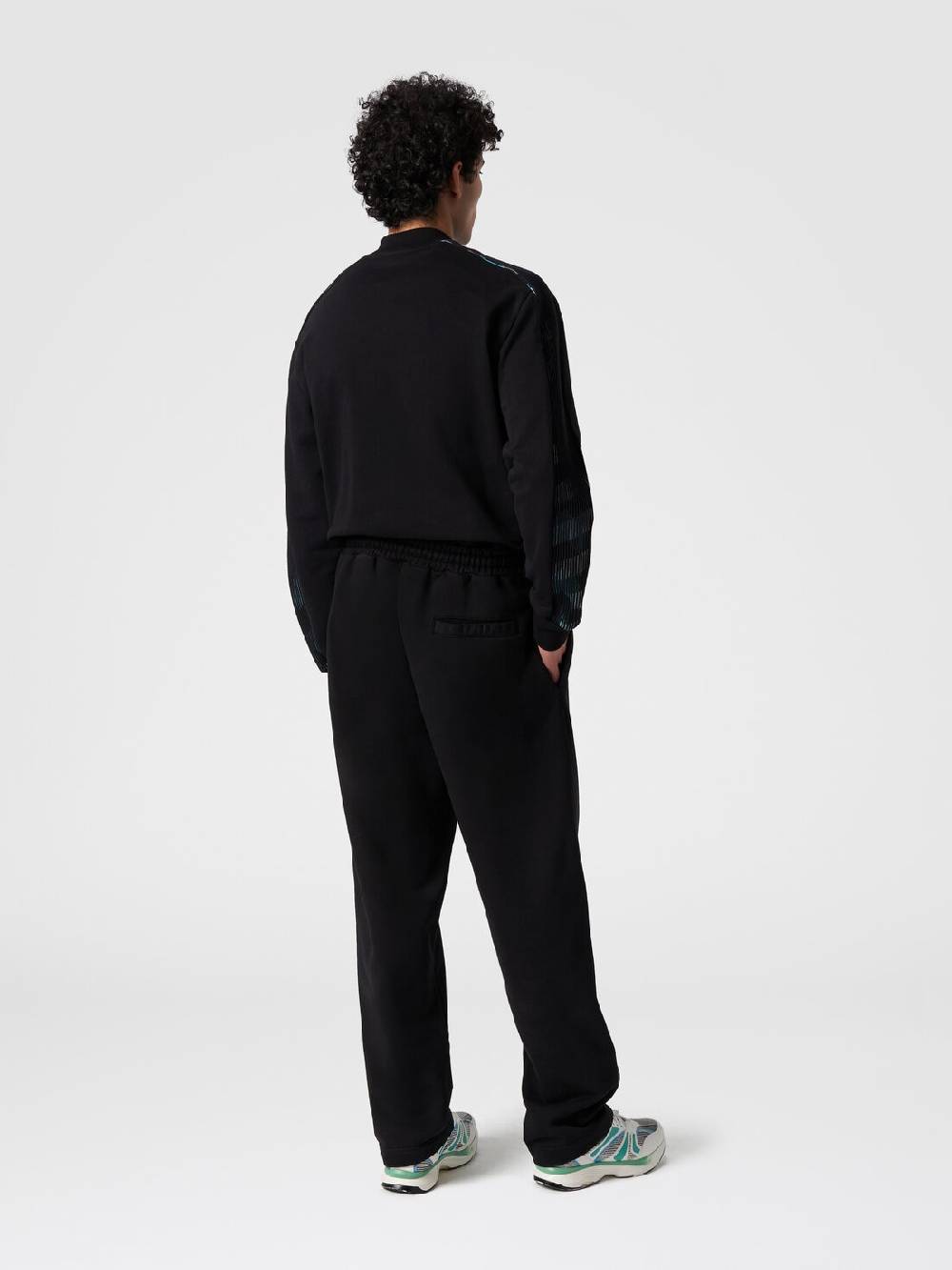 M Missoni Pantaloni in felpa di cotone con logo Negozio online di fabbrica