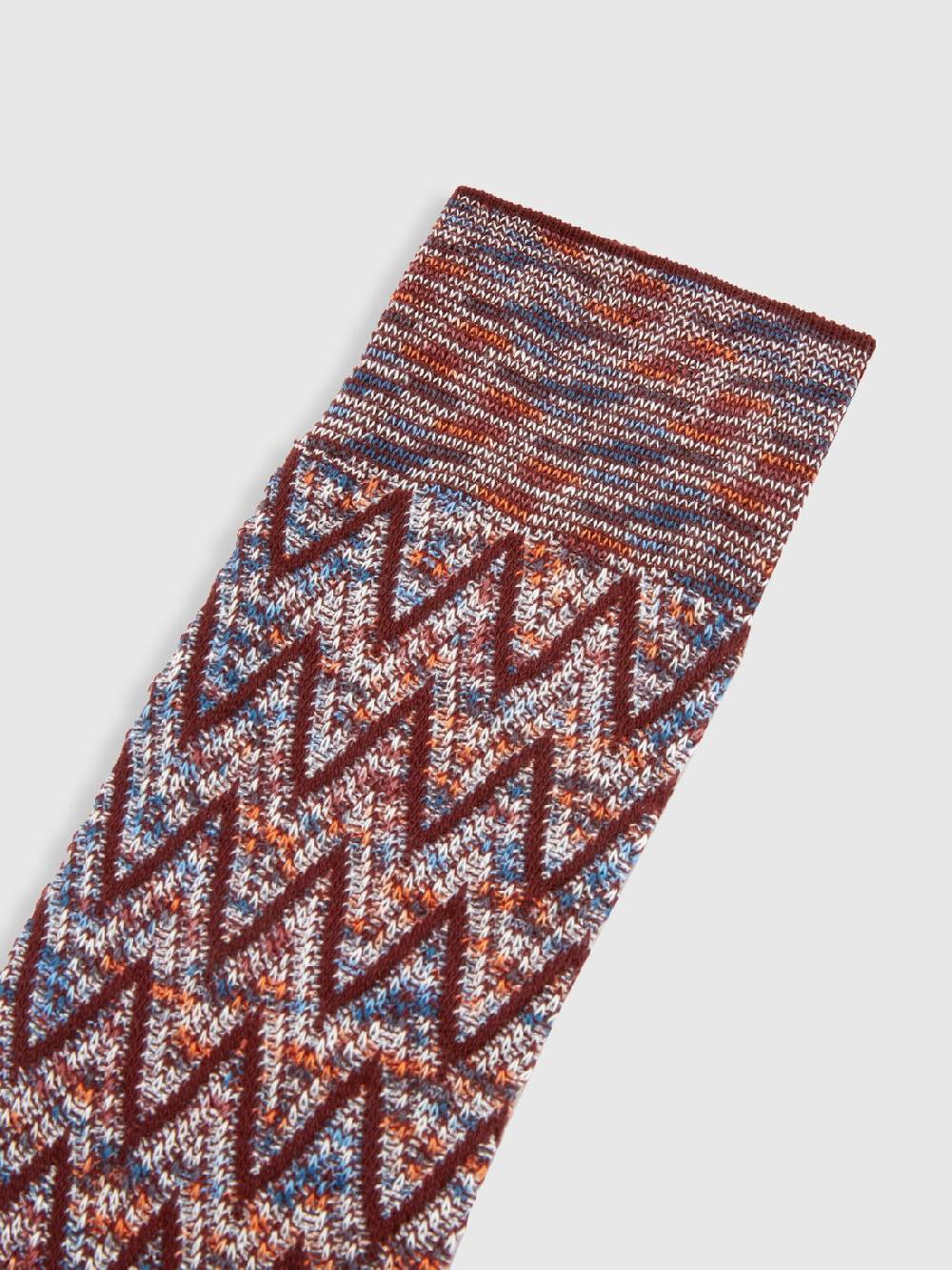 M Missoni Calzini corti in misto cotone zig zag Offerta Giorno del Papà