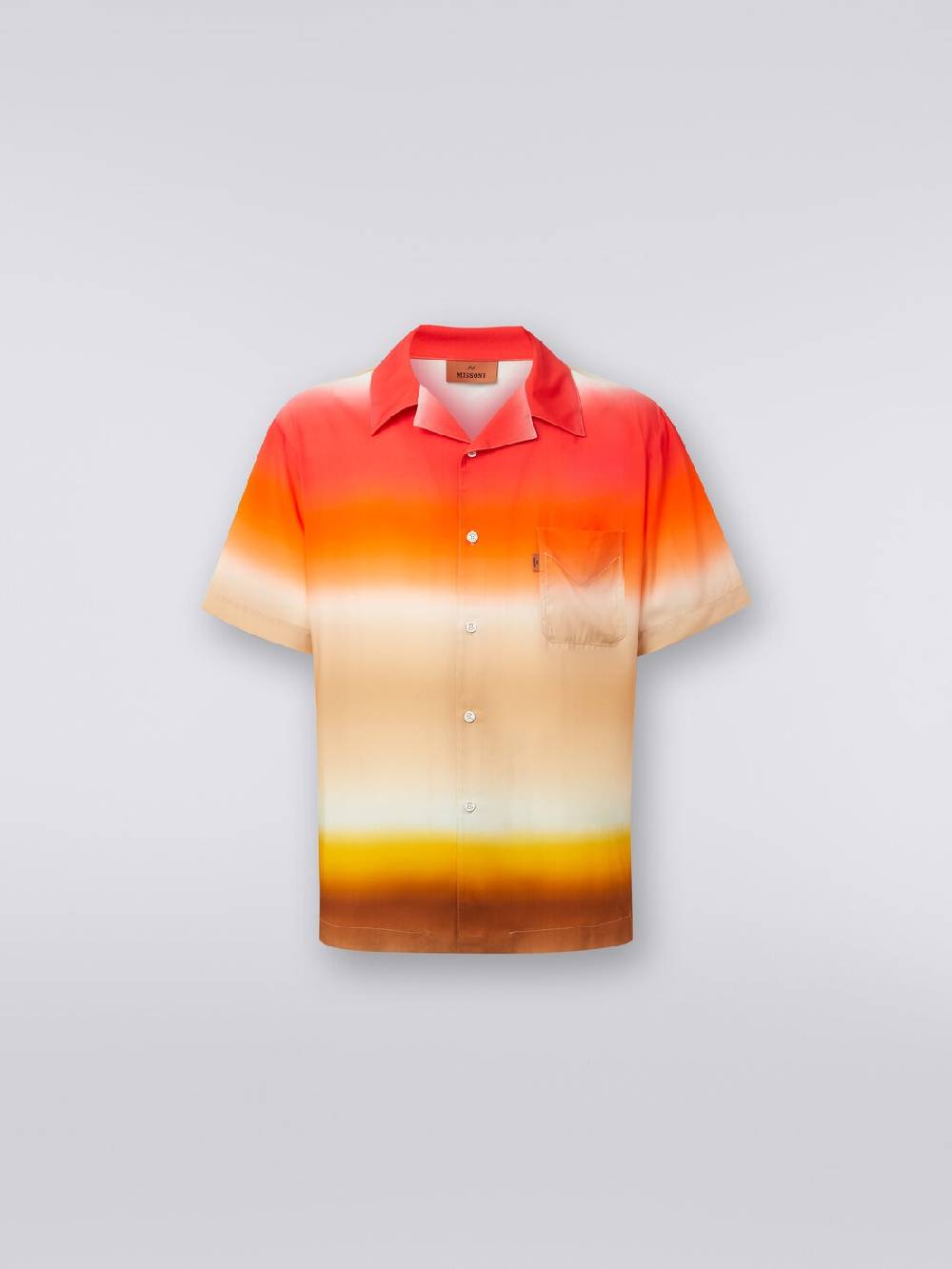 M Missoni Camicia a maniche corte in viscosa dégradé Super Saving Price