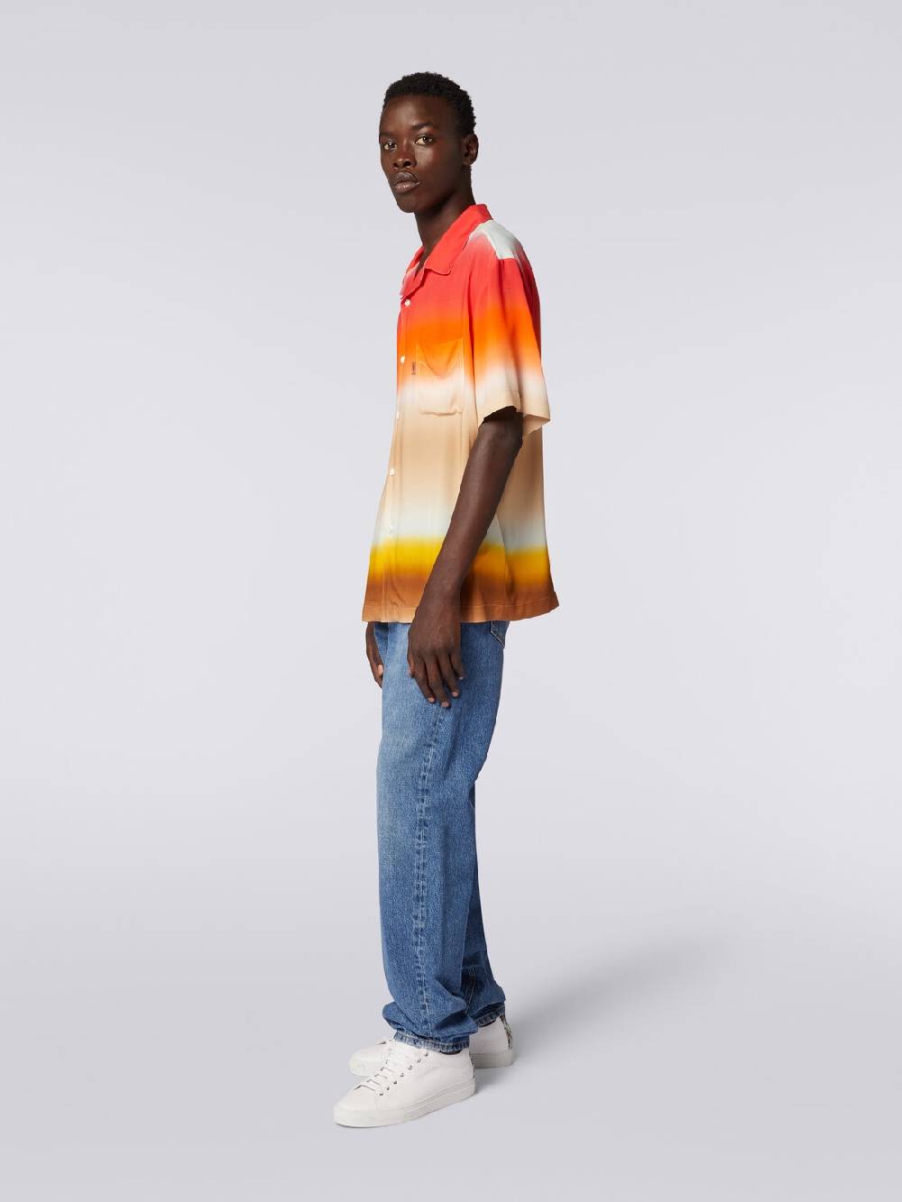 M Missoni Camicia a maniche corte in viscosa dégradé Super Saving Price