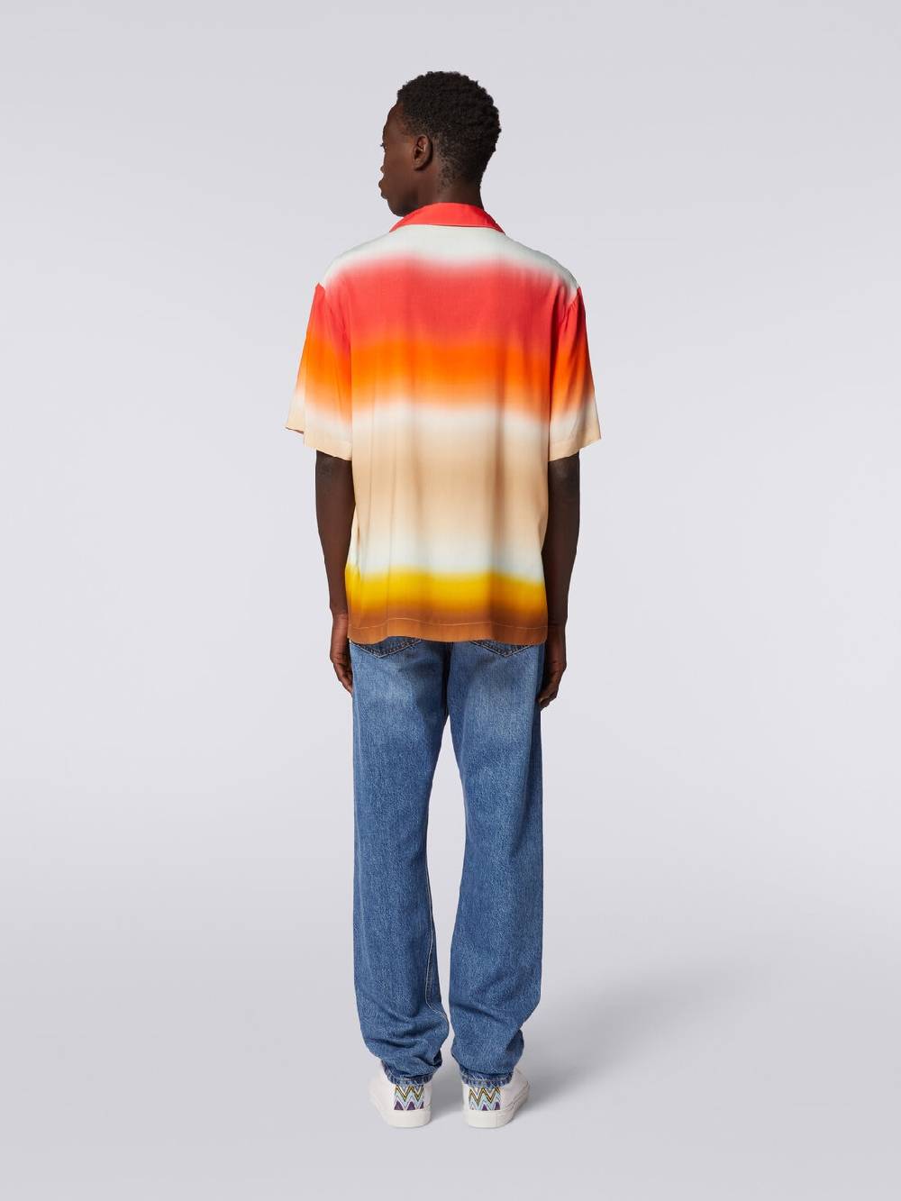 M Missoni Camicia a maniche corte in viscosa dégradé Super Saving Price