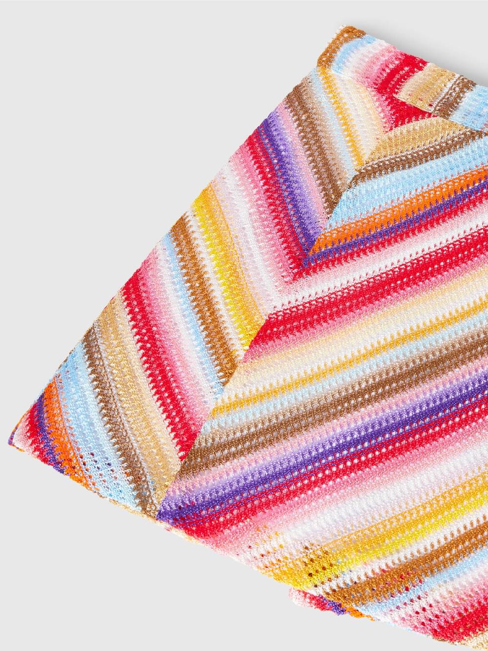 M Missoni Gonna a portafoglio in viscosa chevron Presa