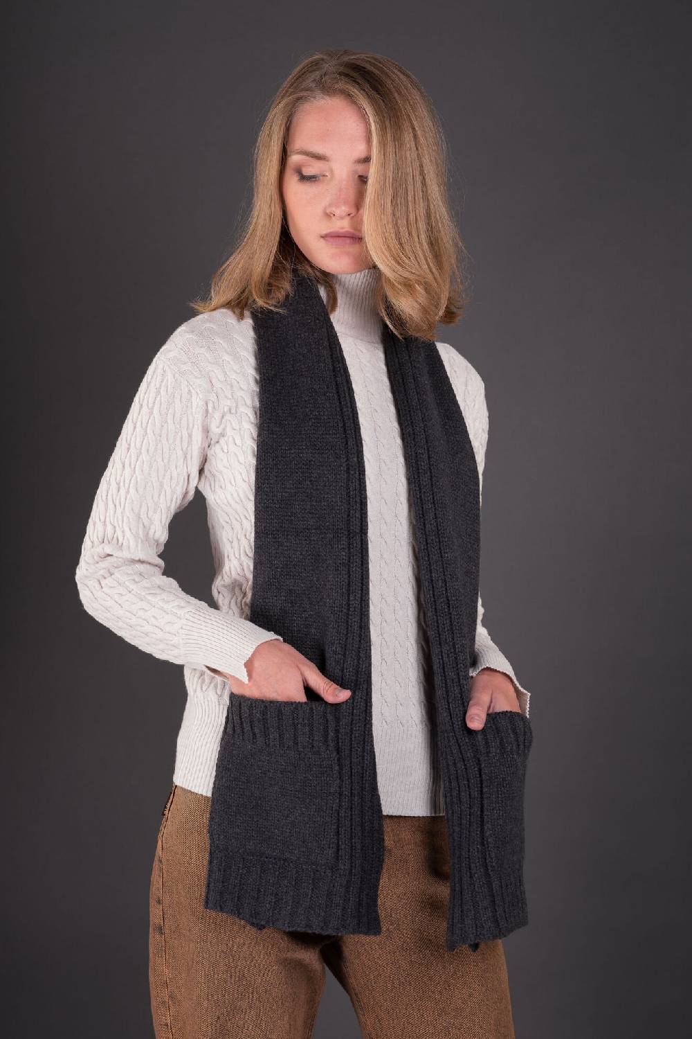 Moorer Guanti e Sciarpe SCARFPOKET-CWS Fino al 55% di sconto