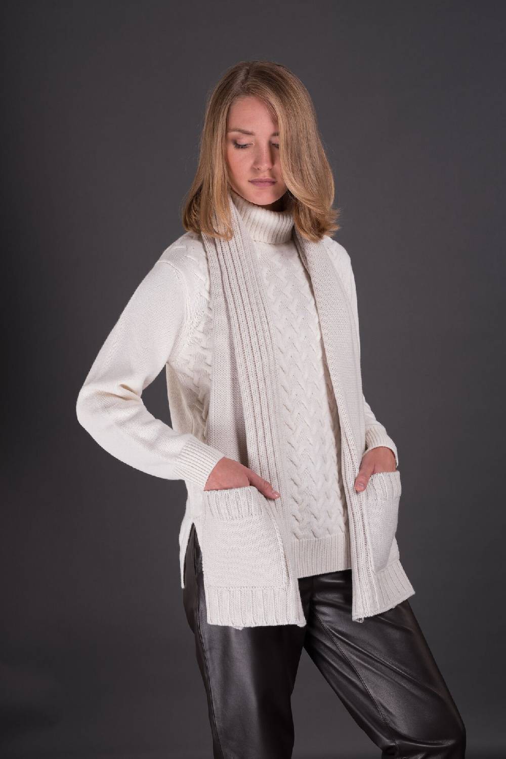 Moorer Guanti e Sciarpe SCARFPOKET-CWS Pezzi Unici