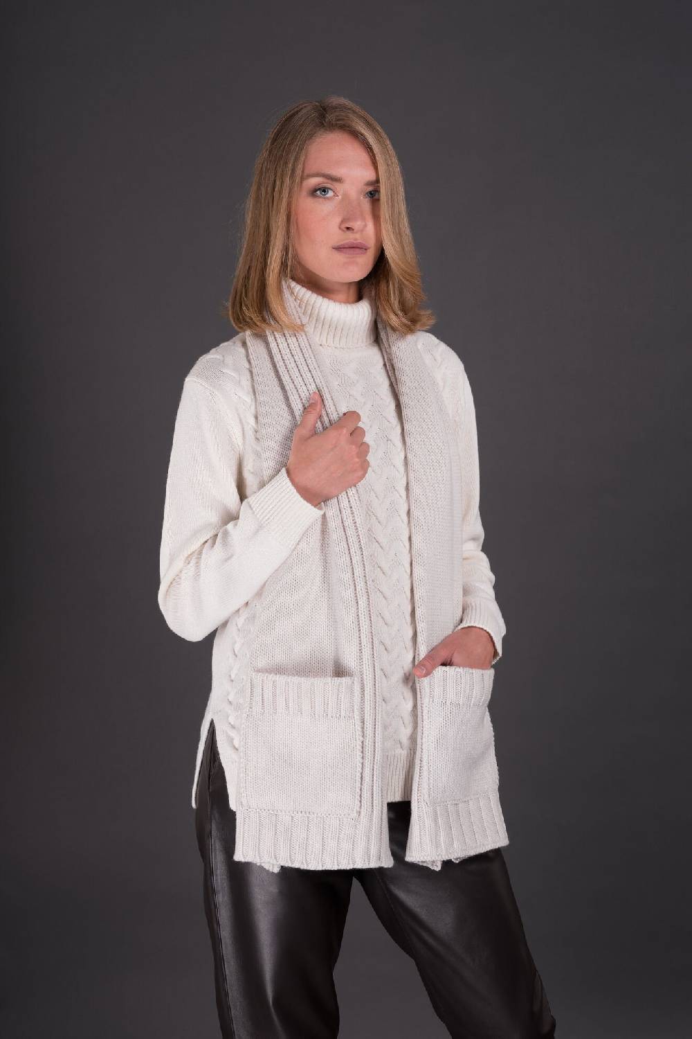 Moorer Guanti e Sciarpe SCARFPOKET-CWS Pezzi Unici