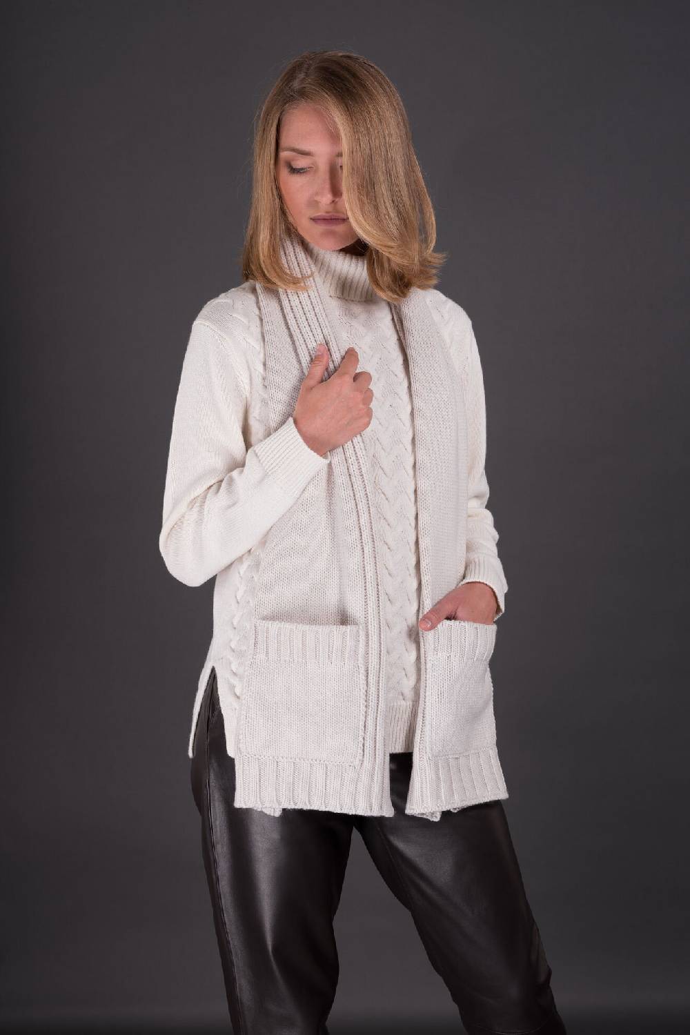 Moorer Guanti e Sciarpe SCARFPOKET-CWS Pezzi Unici