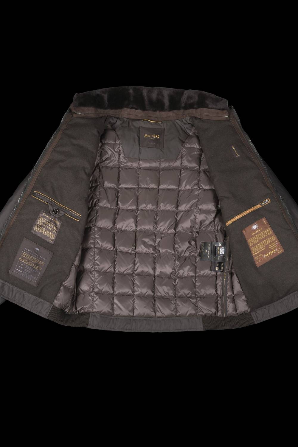 Moorer Bomber CELOTTI-LAM-WK Latest fashion