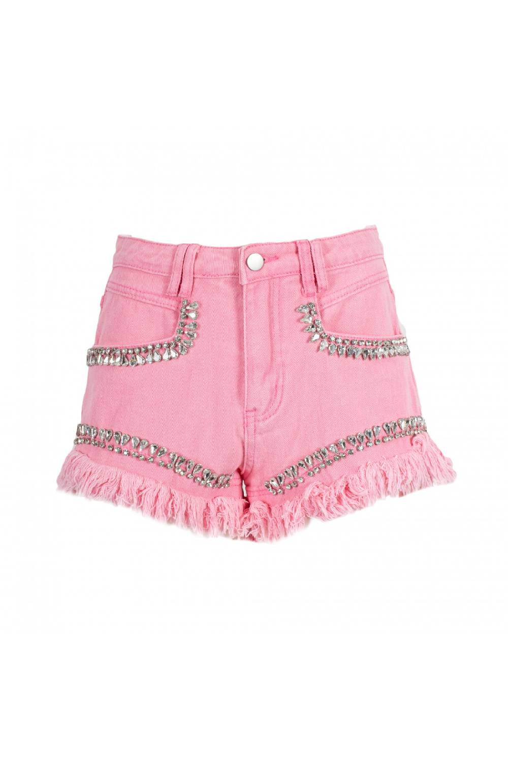 Odì Odì LENI 090S410 SHORTS DENIM ROSA In Saldo