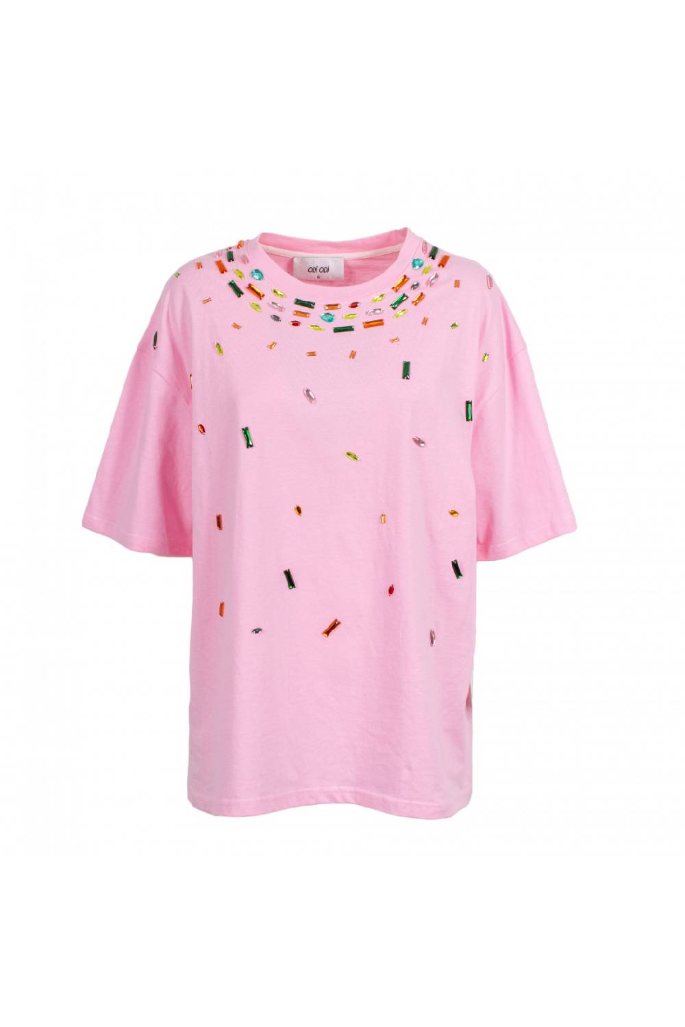 Odì Odì FIASTRA 000S4G8 T-SHIRT ROSA Grande vendita