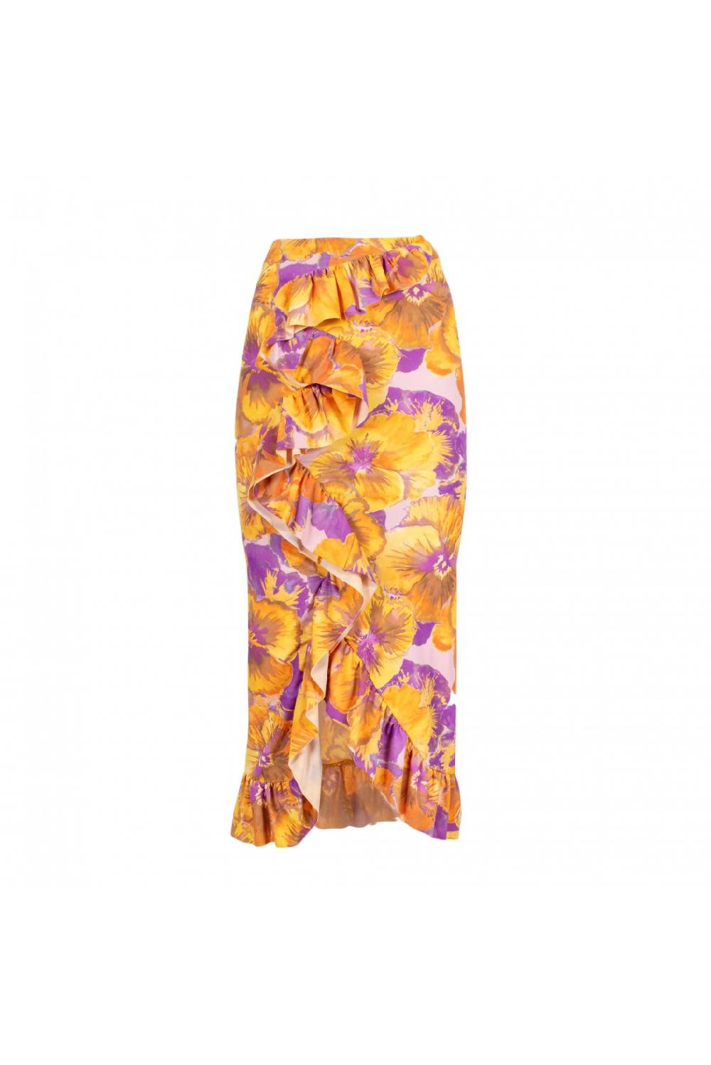 Odì Odì EVANSVILLE 010S407 GONNE FIORE VIOLA/GIALLO Shopping online