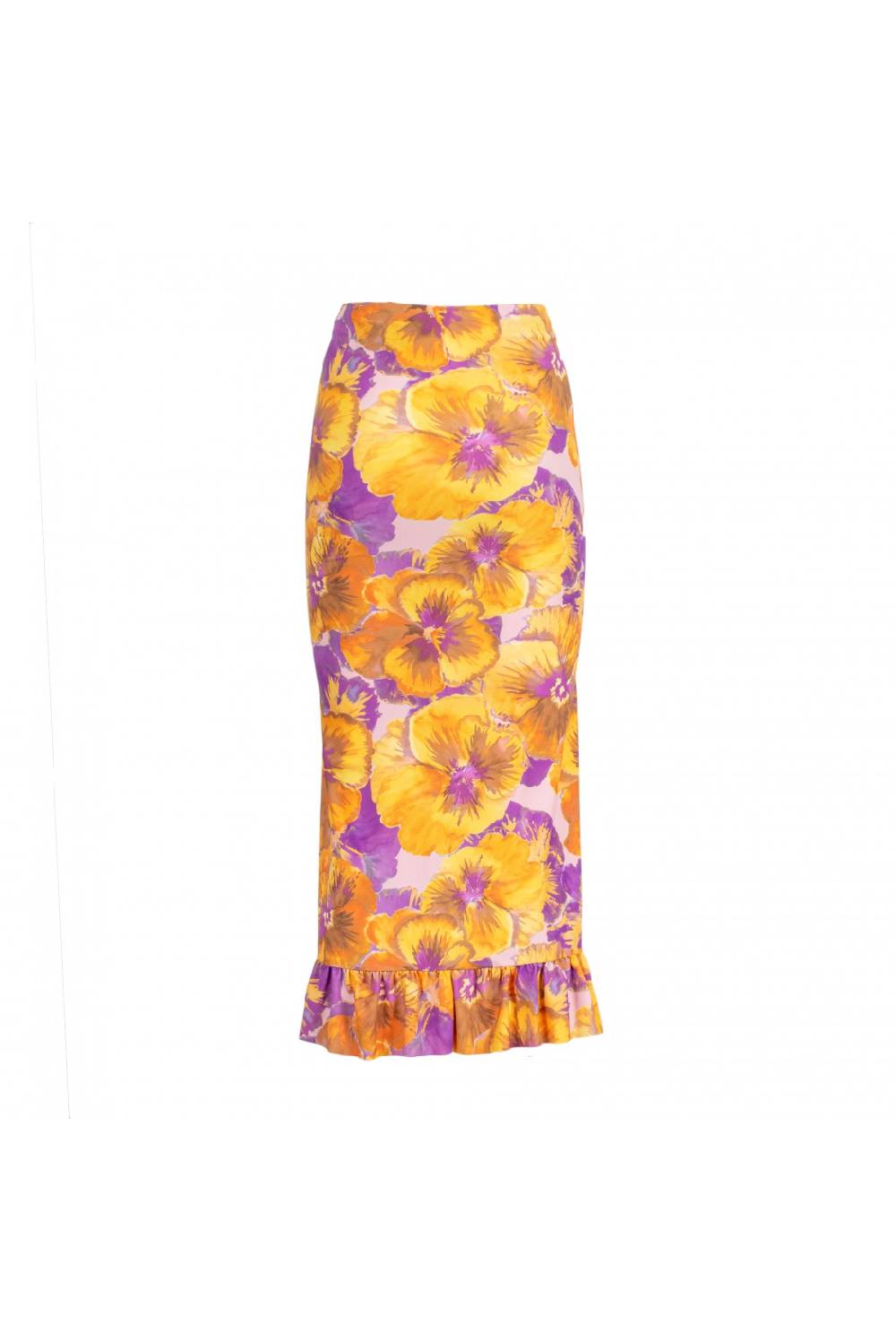 Odì Odì EVANSVILLE 010S407 GONNE FIORE VIOLA/GIALLO Shopping online