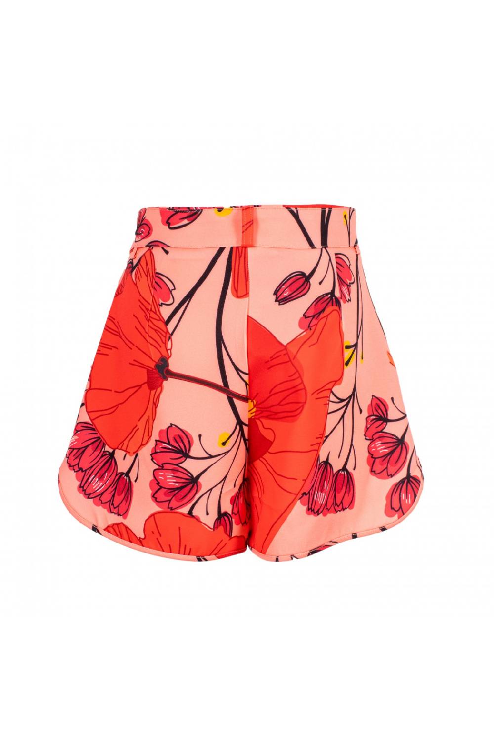 Odì Odì ERNESTINE 090S406 SHORTS FIORE ROSA/ROSSO 3471 Cyber Monday