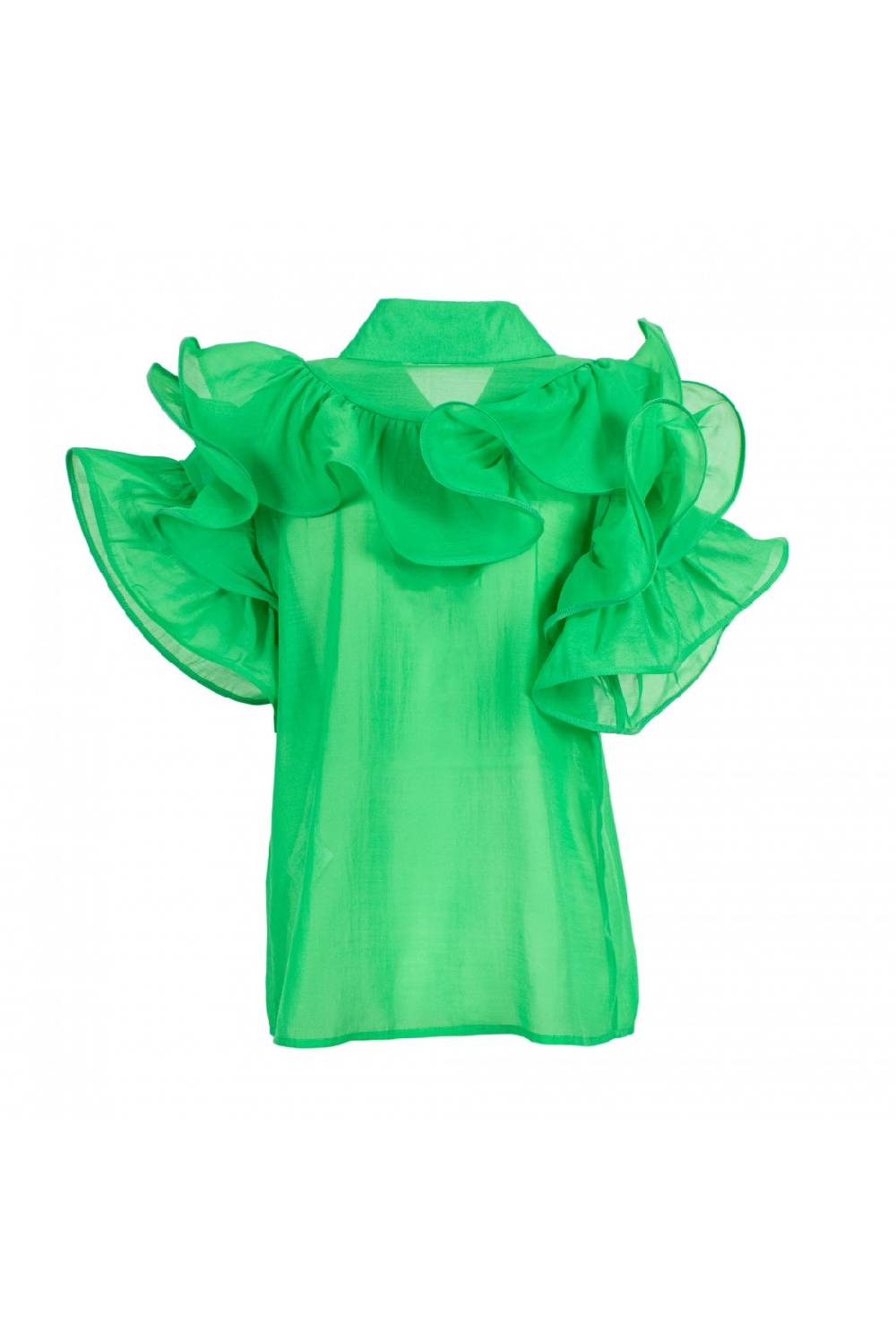 Odì Odì CHIAVARI 250S4F2 CAMICIE e BLUSE VERDE Bestseller