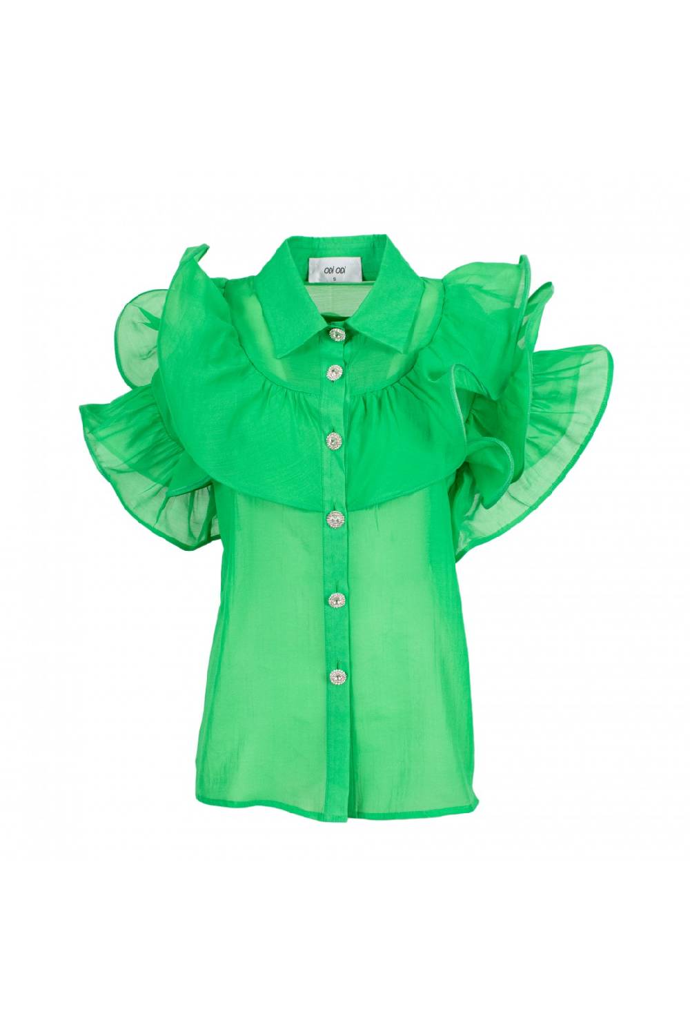 Odì Odì CHIAVARI 250S4F2 CAMICIE e BLUSE VERDE Bestseller