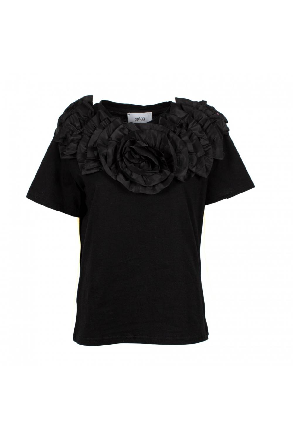Odì Odì BOGLIASCO 000S4D6 T-SHIRT NERO Offerta settimanale