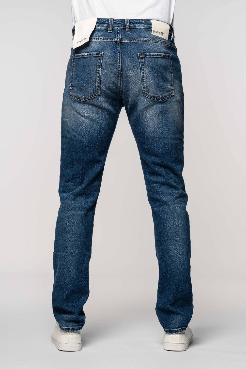 Officina 36 Jeans in denim blu con lavaggio chiaro I Più Venduti