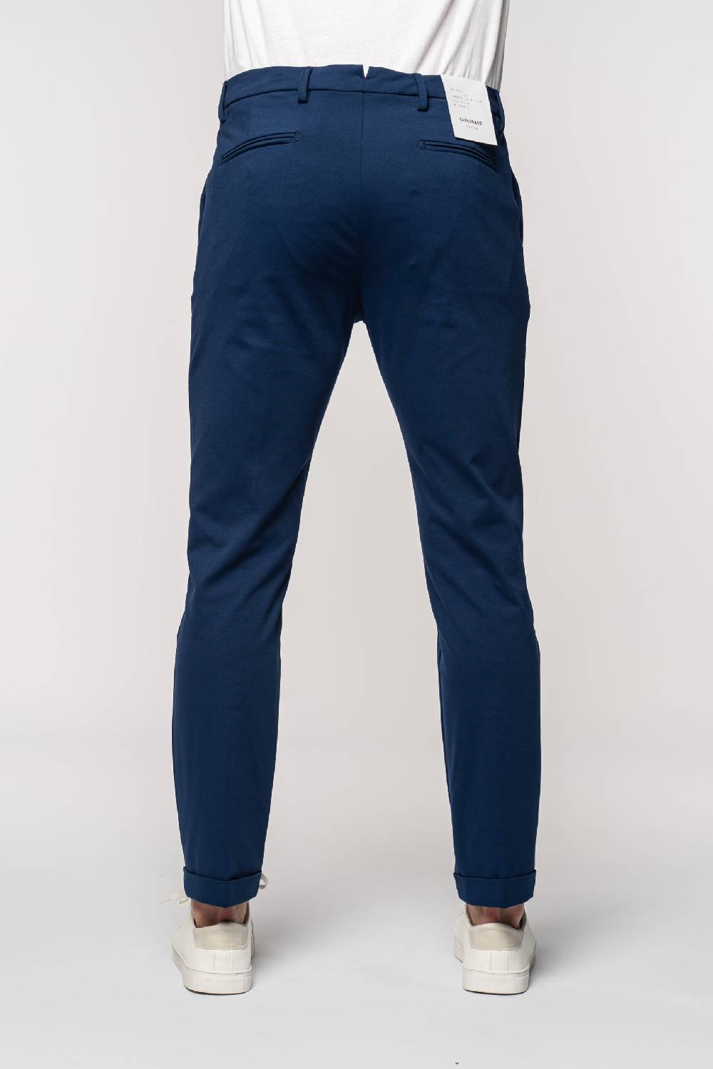 Officina 36 Pantaloni in punto milano color denim Moda