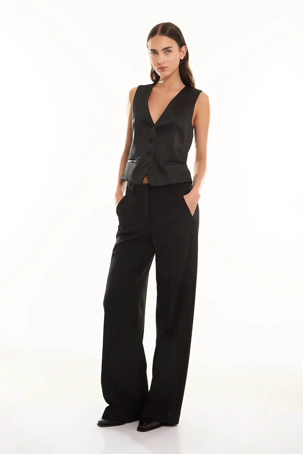 P.A.R.O.S.H. PANTALONE IN GABARDINA Promozione Limitata