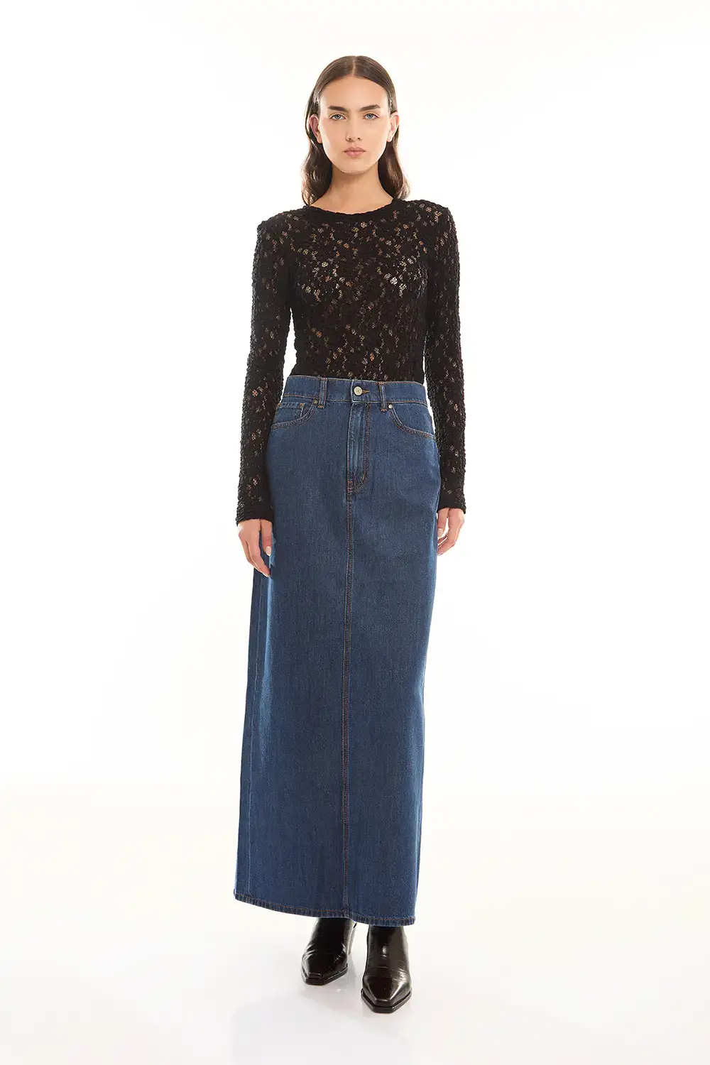 P.A.R.O.S.H. T-SHIRT IN PIZZO Saldi
