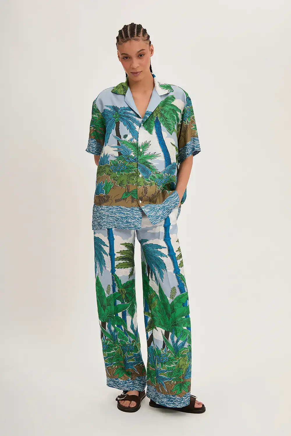 P.A.R.O.S.H. PANTALONE IN TWILL Sconto