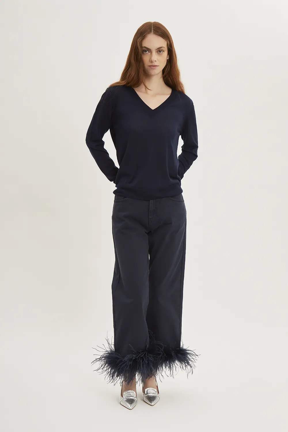 P.A.R.O.S.H. PANTALONE CON PIUME Online