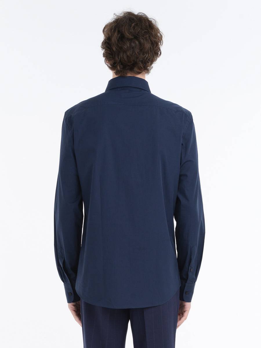 Paoloni Camicia regular popeline di cotone Comprare a buon mercato