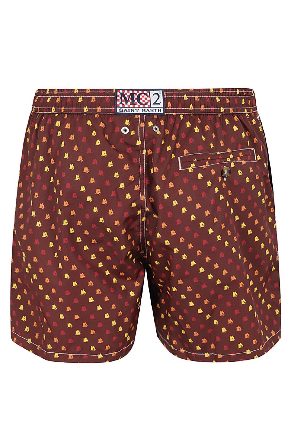 MC2 SAINT BARTH Costume Rosso Scuro Fantasia Enormi risparmi
