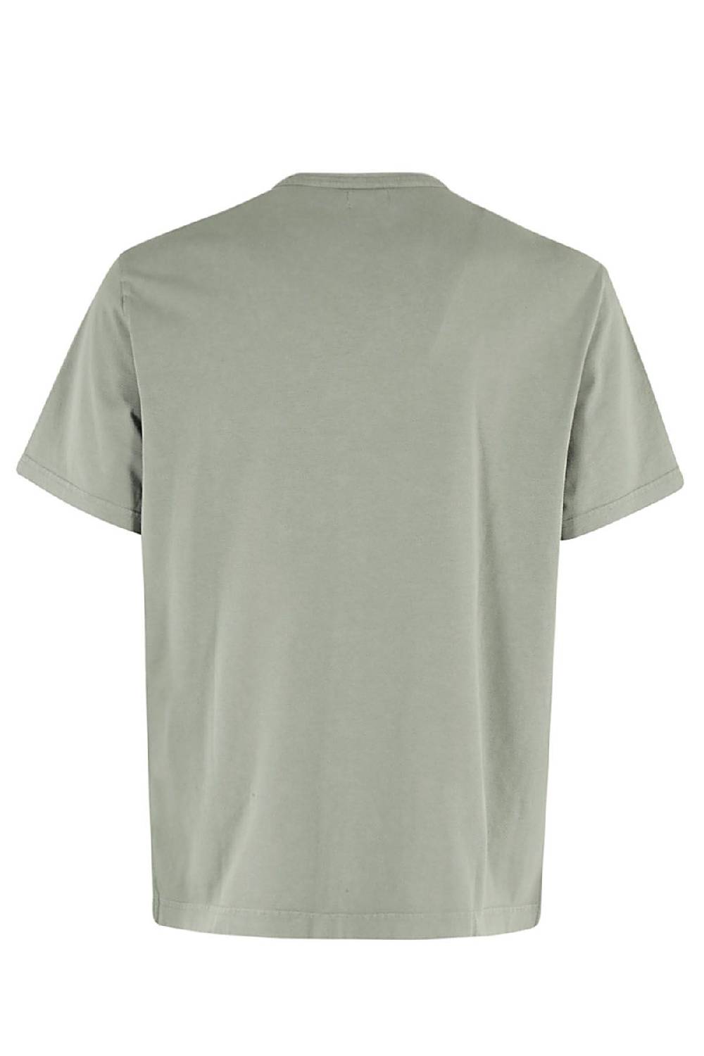 FAY T-Shirt Verde Incenso Promozione temporanea