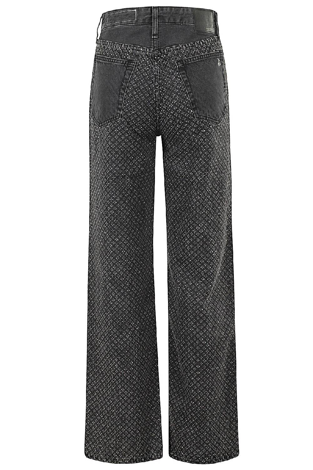 RAG & BONE Jeans Logan Tweed Nero Offerte stagionali