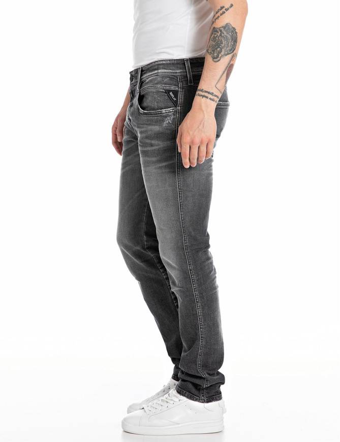 Please Jeans REPLAY JEANS ANBASS - M91 672 - GREY DENIM Vendite Flash