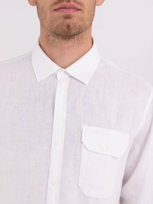 Please Jeans REPLAY CAMICIA - WHITE Sconto di tempo limitato