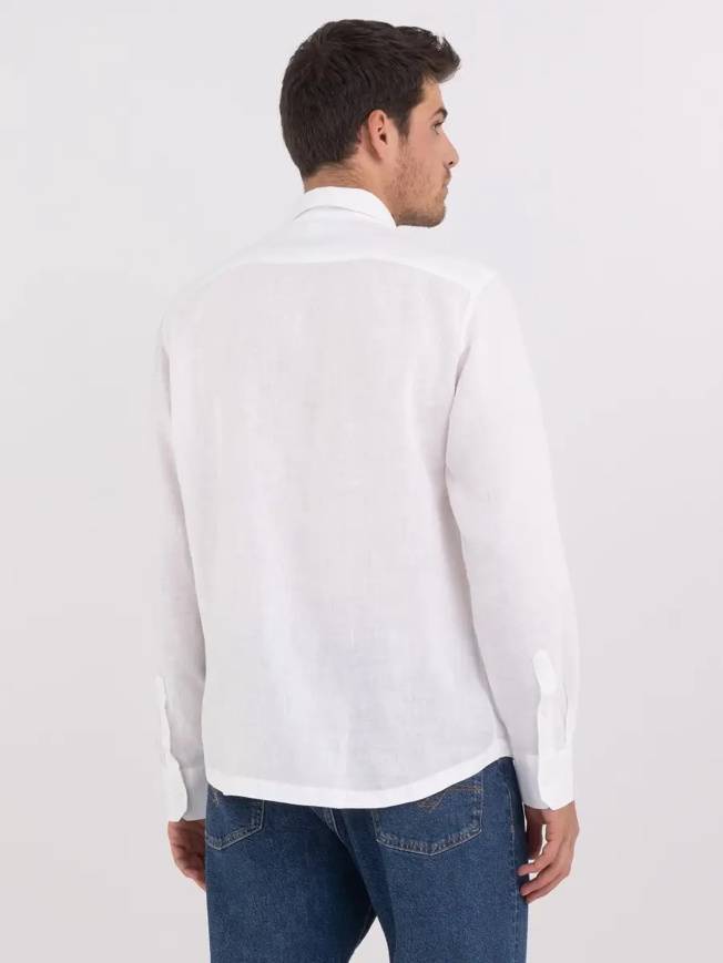 Please Jeans REPLAY CAMICIA - WHITE Sconto di tempo limitato