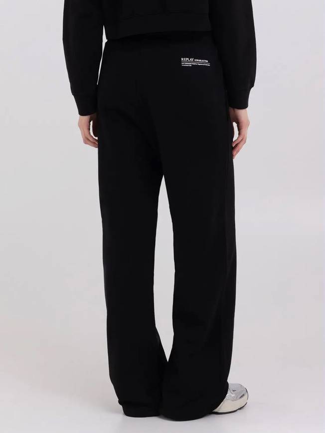 Please Jeans REPLAY PANTALONE - BLACK Comprane uno, ottenene uno gratis