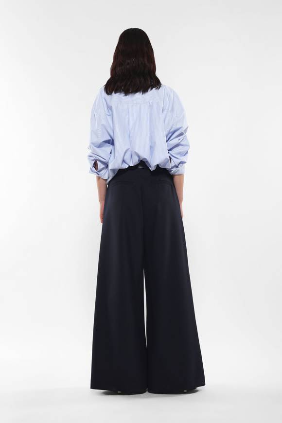 Please Jeans IMPERIAL TROUSERS - P3U HIC - MIDNIGHT BLUE Offerta speciale